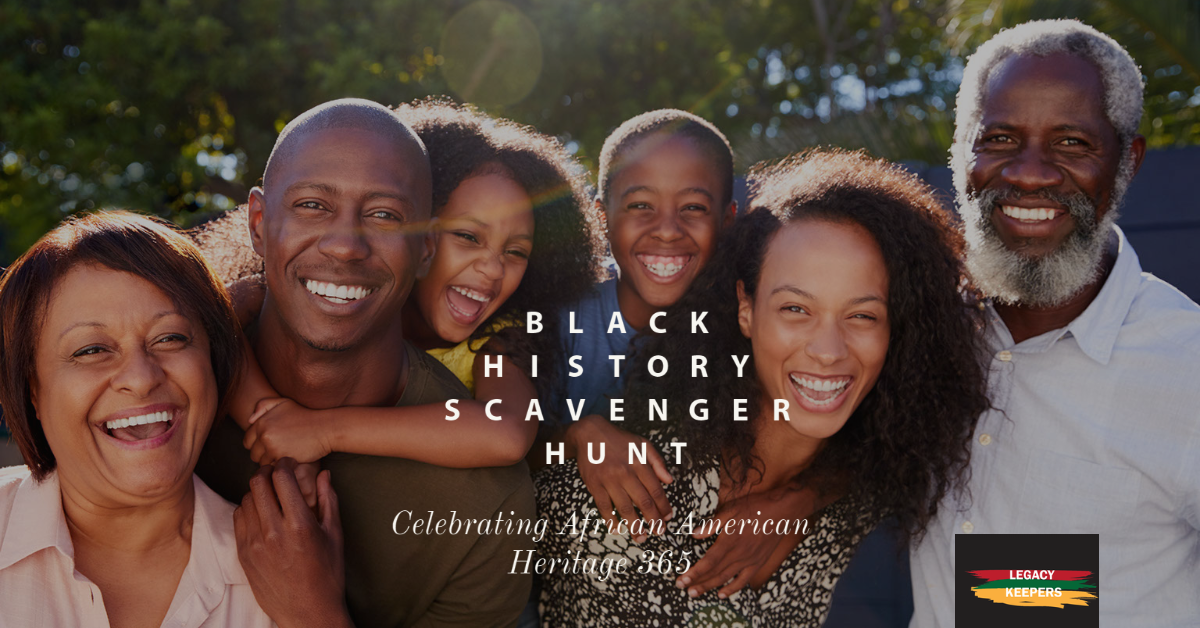 Black History Scavenger Hunt; Celebrating Black History 365